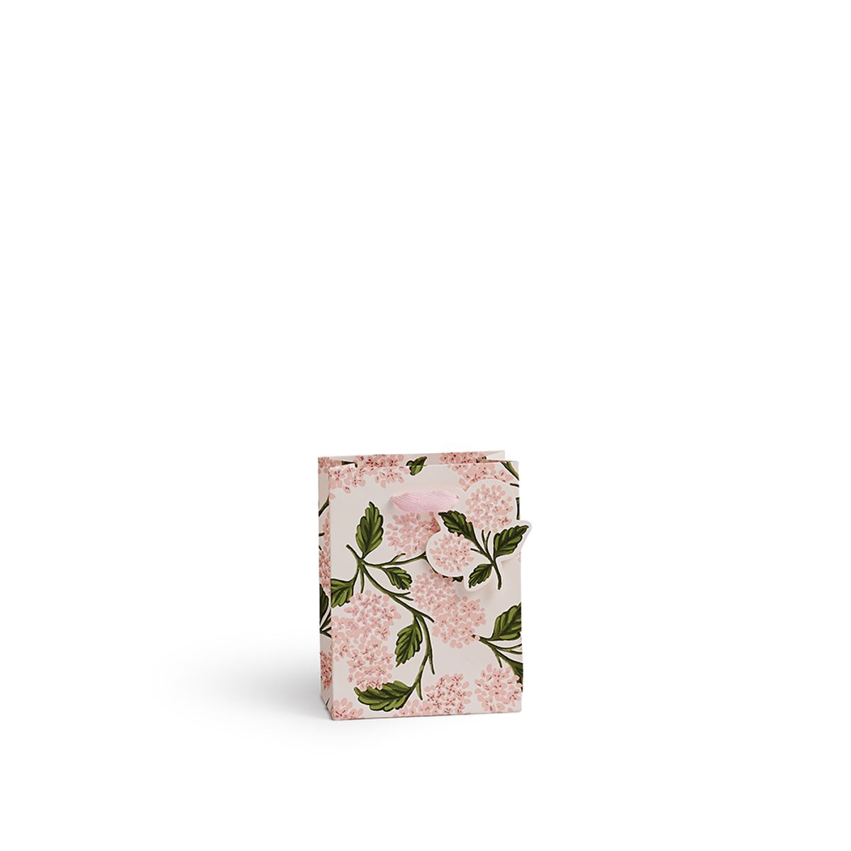 라이플 페이퍼(RIFLE PAPER) Pink Hydrangea Small 기프트 백