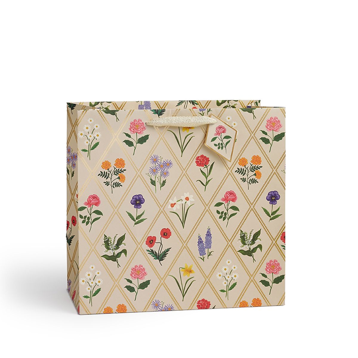 라이플 페이퍼(RIFLE PAPER) Garden Study Large 기프트 백
