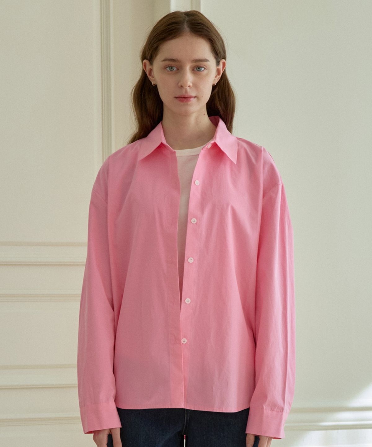 힐리오트(HEALIOTE) NEO COTTON SHIRT_PINK