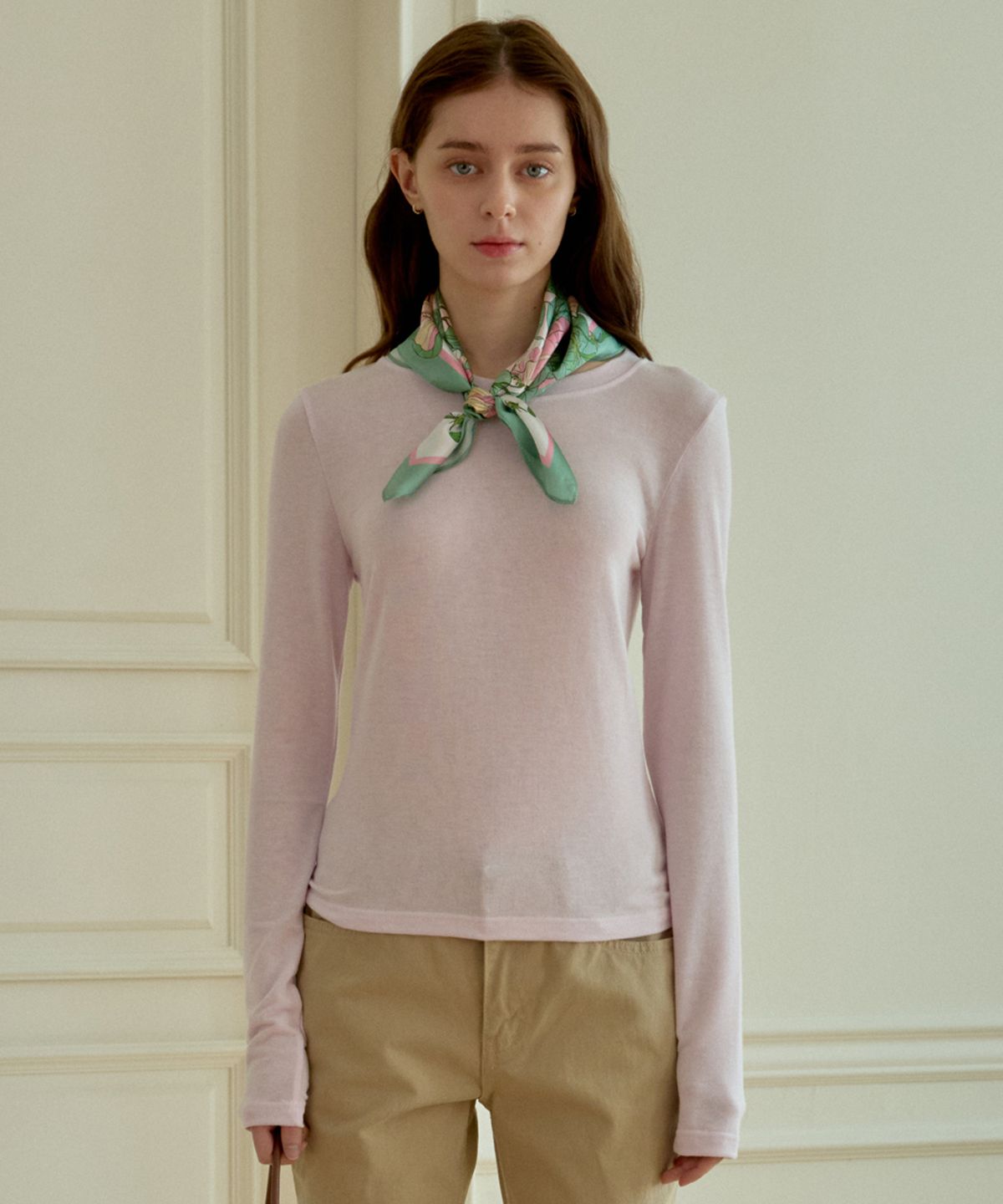 힐리오트(HEALIOTE) SOFT PASTEL T-SHIRT_PINK