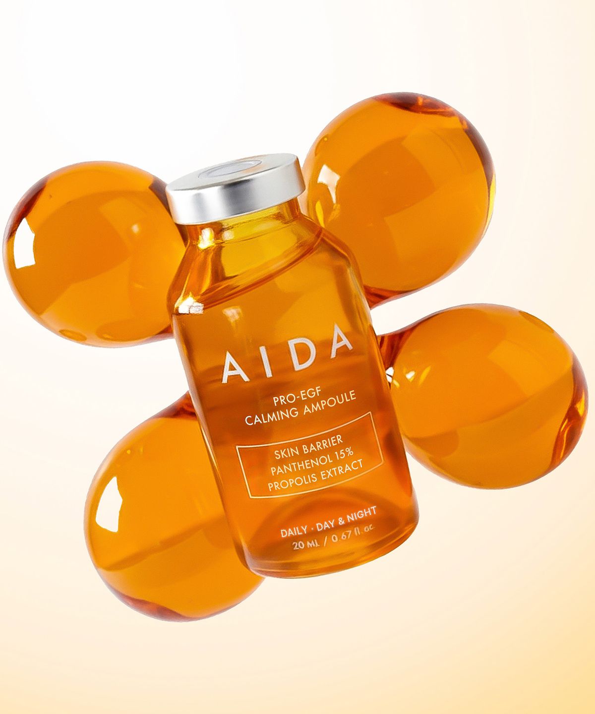 아이다 코스메틱(AIDA COSMETIC) 프로 이지에프 진정  앰플 20ml