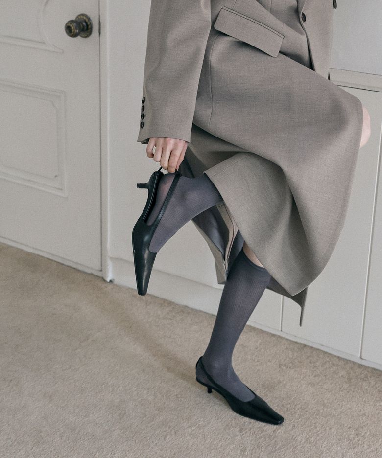 SOIL Square Slingbacks (3color)