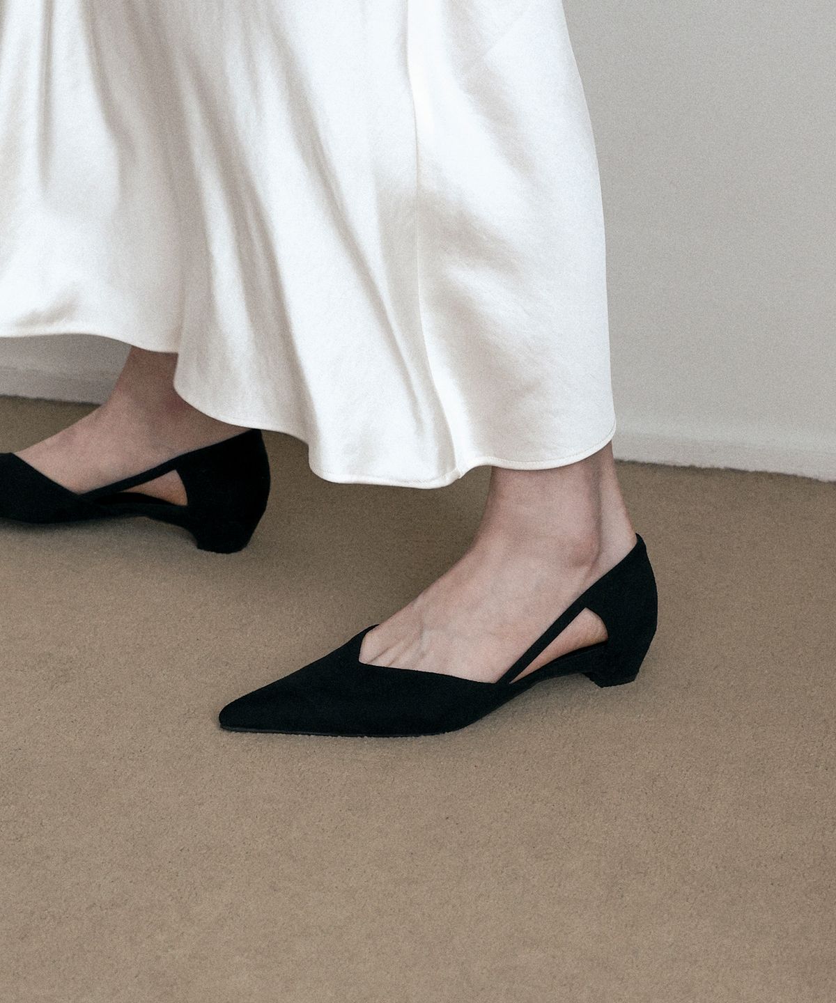 에퓨레(EPURE) MARI Suede Flats (3color)