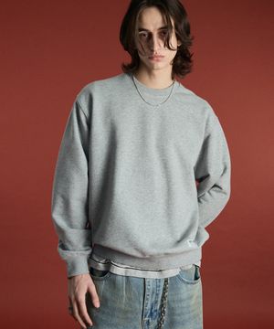 코어 스웻셔츠 다크 그레이