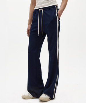 레온 플레어 트랙팬츠 네이비