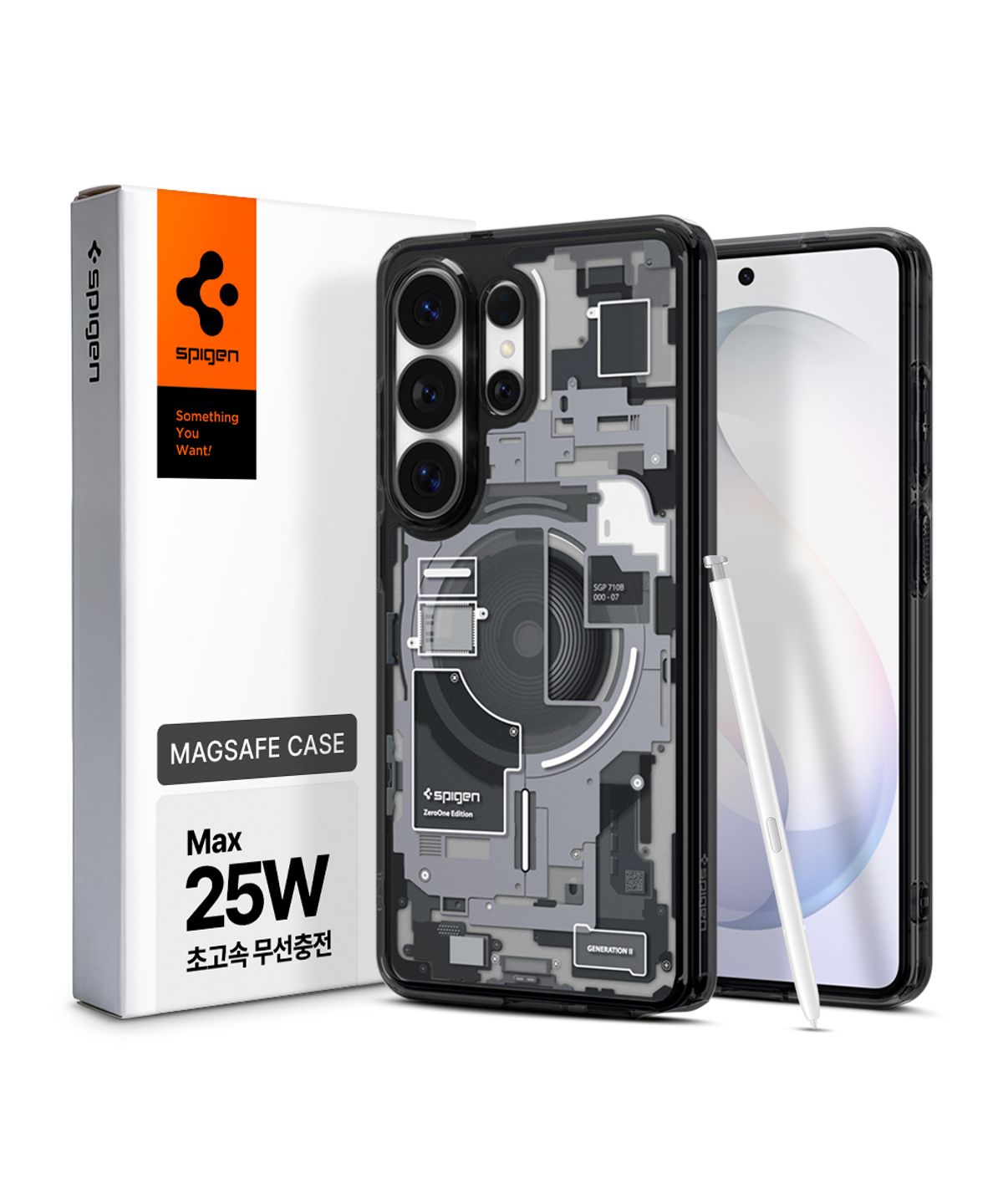 슈피겐(SPIGEN) 갤럭시S26 울트라 맥세이프 케이스 울트라하이브리드맥핏 제로원