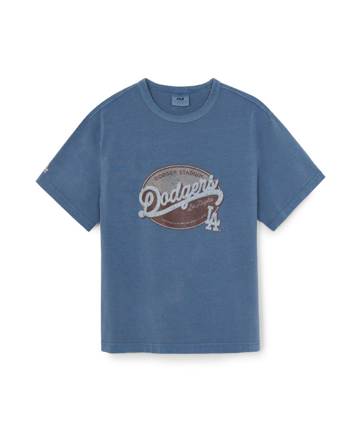 엠엘비 키즈(MLB KIDS) 스트릿 베이직 빈티지 아트웍 티셔츠 LA (Blue)