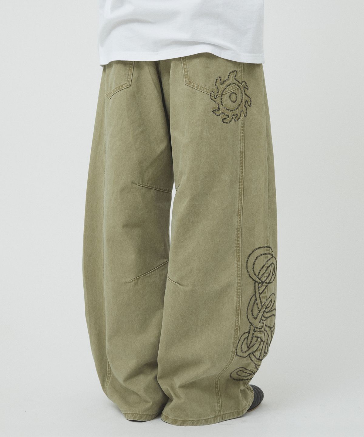 리트리버클럽(RETRIEVER CLUB) TURBAN DENIM [OLIVE]