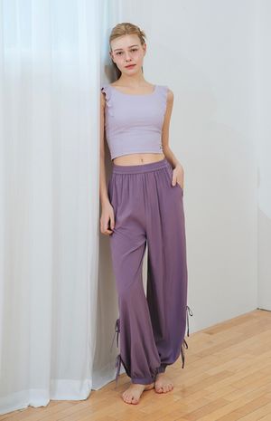 [26SS] 리본타이 볼륨팬츠 HTWPN6I08T