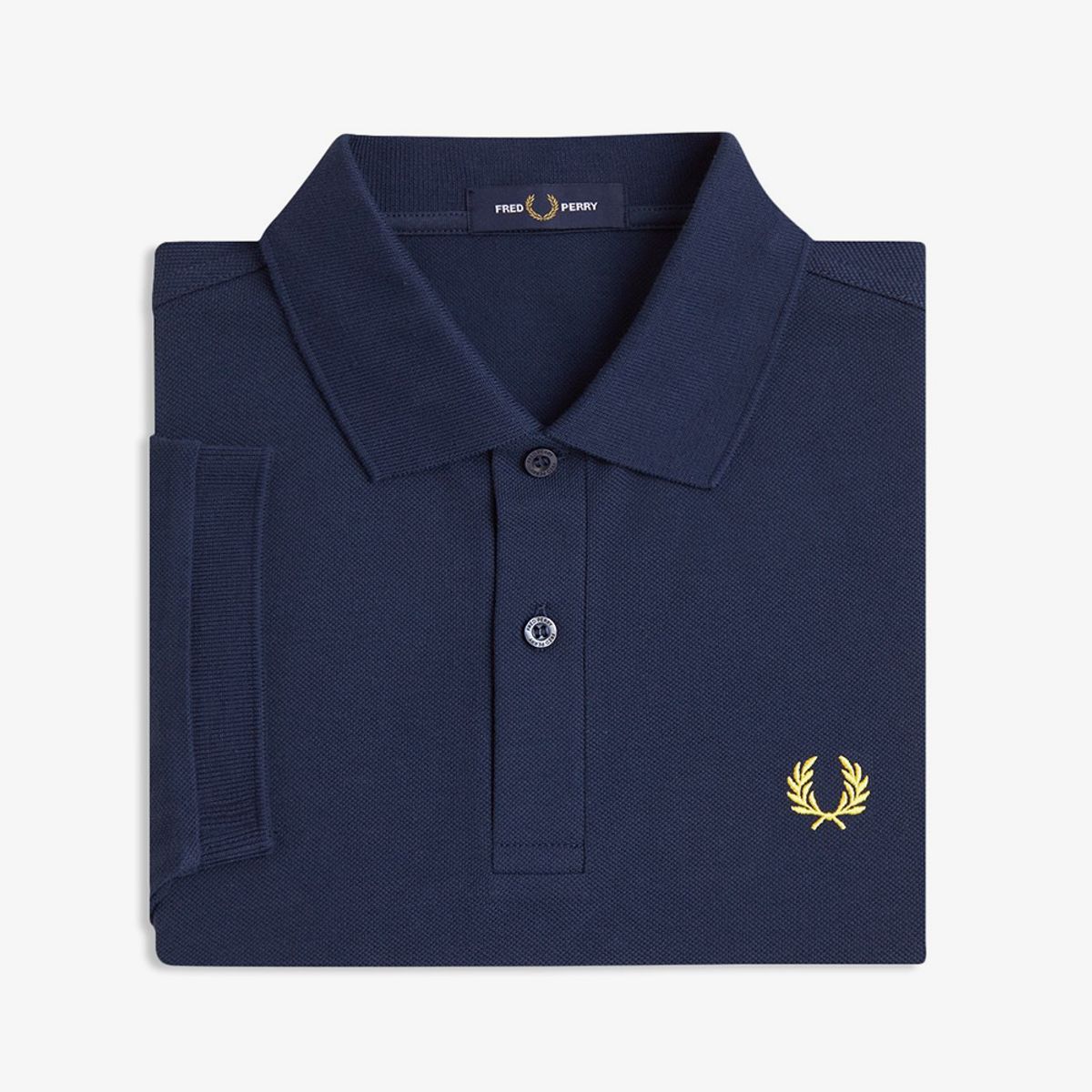 프레드페리(FRED PERRY) [M6000] 플레인 프레드페리 셔츠 - 테니스블루/레몬발리 AFPM2616000-02B