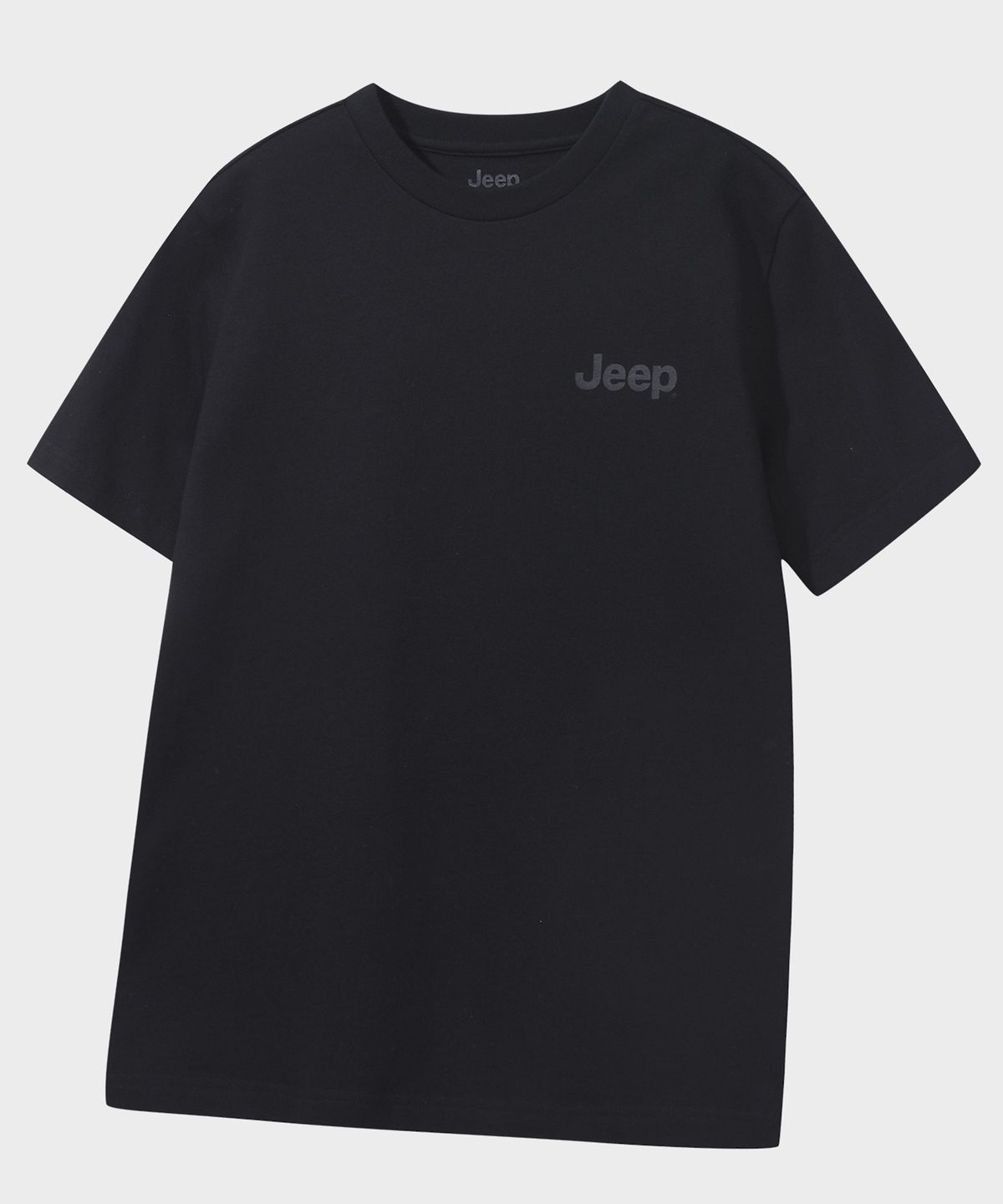 지프(JEEP) 헤비 코튼 스몰로고 반팔 티셔츠 (JR5TSU192BK)
