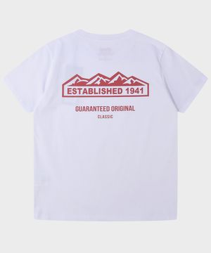 [WOMEN] M-Logo 그래픽 반팔 티셔츠 (JR5TSF173RD)