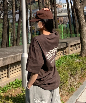 [230g] M-Logo 그래픽 반팔 티셔츠 (JR5TSU174BR)