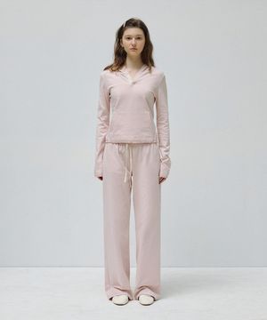 이모셔널 레이스 후디_Pastel Berry