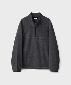 ANGLER FLEECE HALF-ZIP [CHARCOAL]