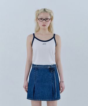 4color 자가드 슬리브리스 OQ1K5441