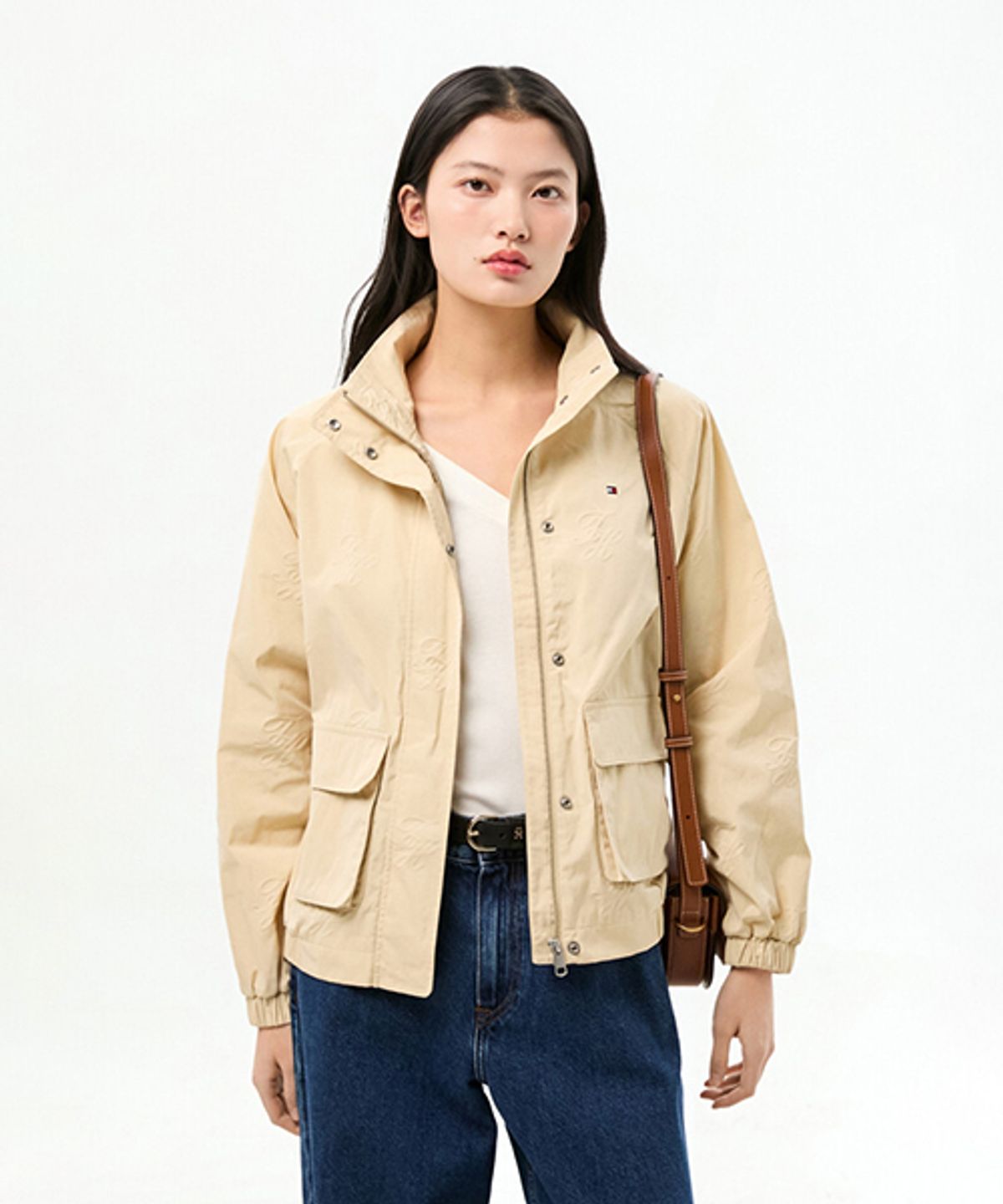 타미힐피거(TOMMY HILFIGER) 유틸리티 윈드브레이커 (T22G1WJC051WT2AEX)