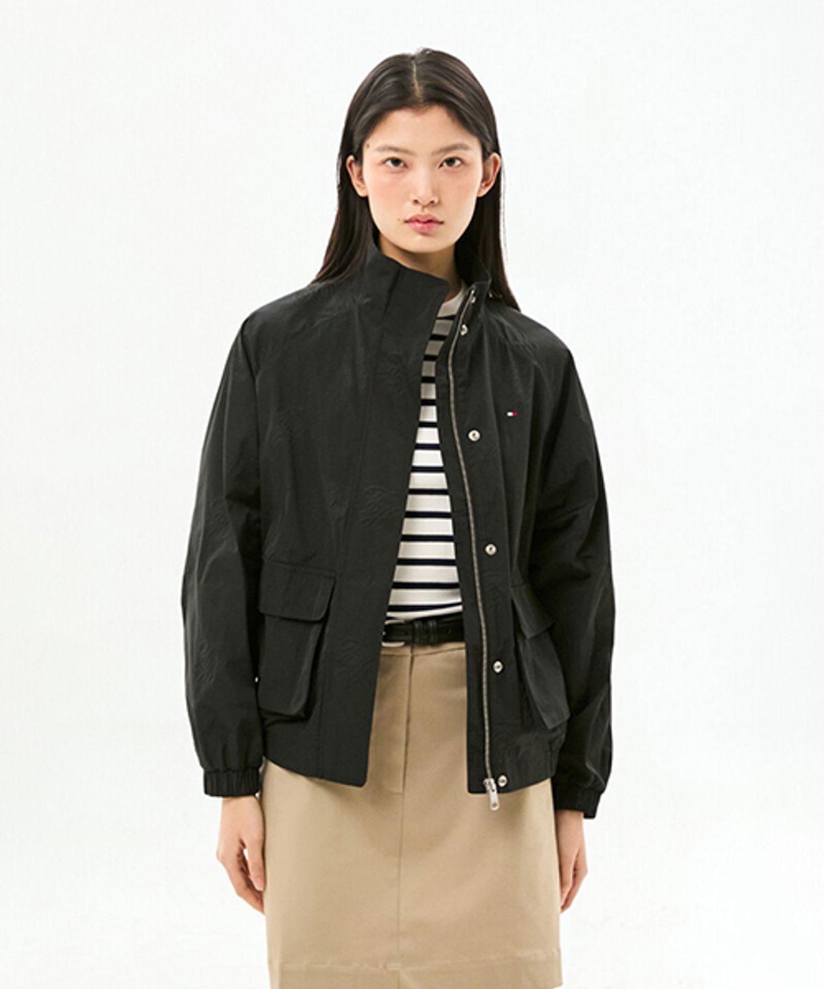 타미힐피거(TOMMY HILFIGER) 유틸리티 윈드브레이커 (T22G1WJC051WT2BDS)