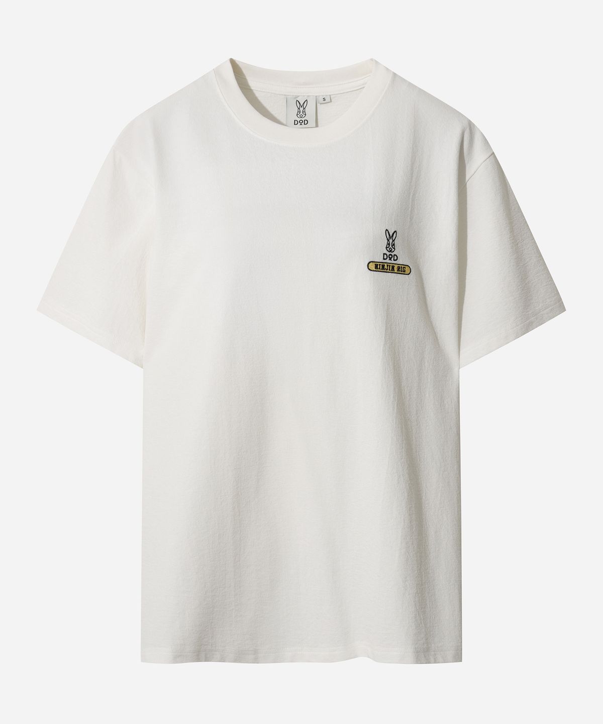 디오디(DOD) 사카나 스티치 반팔 티셔츠 (OFF WHITE 2)