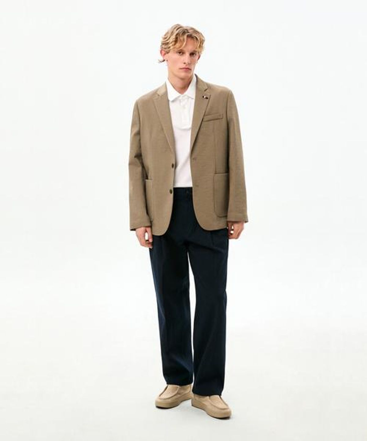 타미힐피거(TOMMY HILFIGER) 텍스처드 싱글 블레이저 (T12G0WJB790ML1GXR)