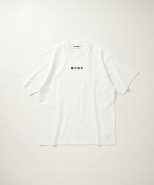 얼라인먼트 플라워 반소매 티셔츠 - 화이트 / ALIGNMENTFLOWERWH