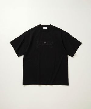 엔젤 반소매 티셔츠 - 블랙 / ANGELBK