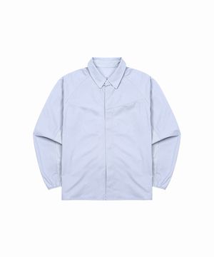 슬릿 포켓 셔츠 자켓_그레이