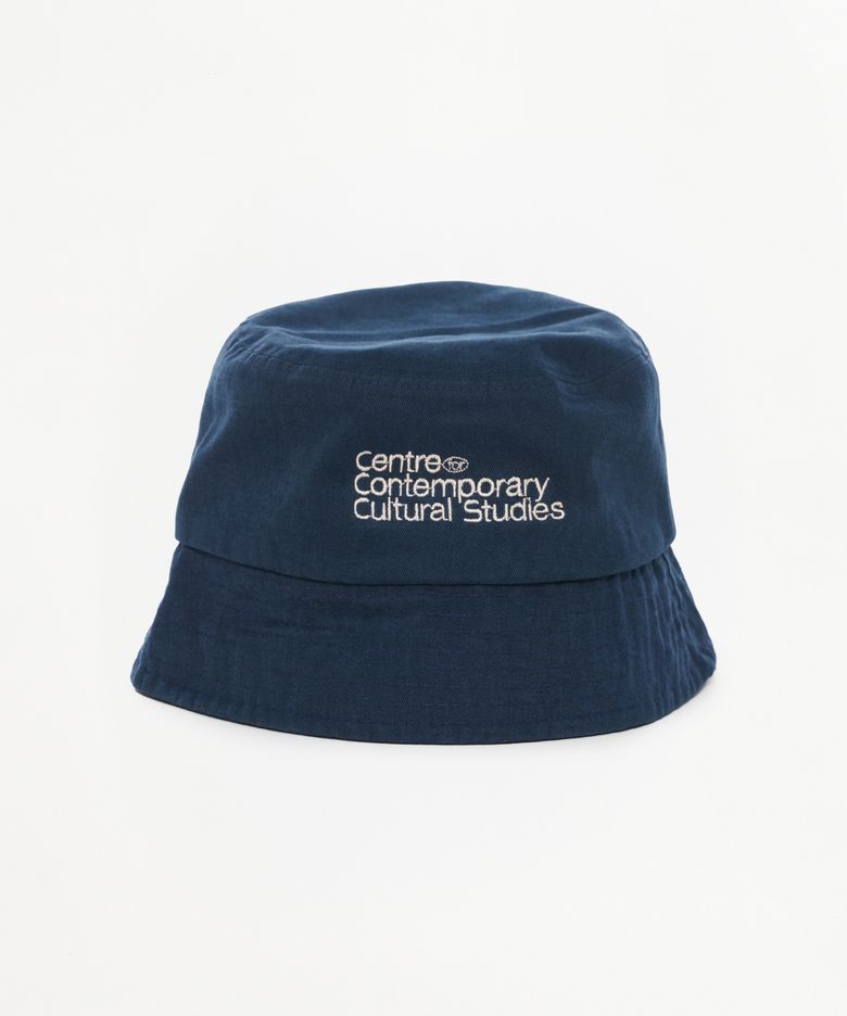 NAVY NEAT SCRIPT BURKET HAT