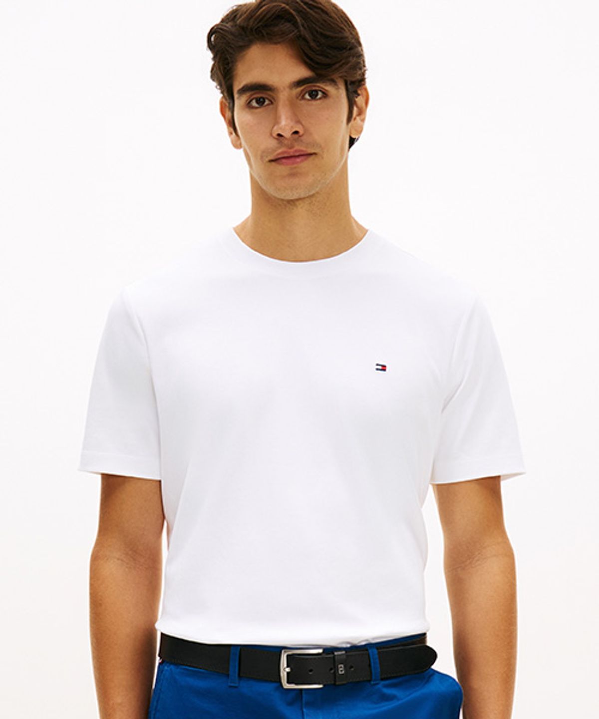 타미힐피거(TOMMY HILFIGER) 럭셔리 인터록 티셔츠 (T12G1TPO100MT2YBR)