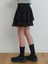 Fleur mini skirt (black)