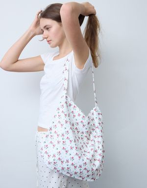 Rose Easy Bag (White)