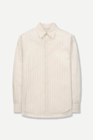 스트라이프 긴팔셔츠 BNFSBA622IV