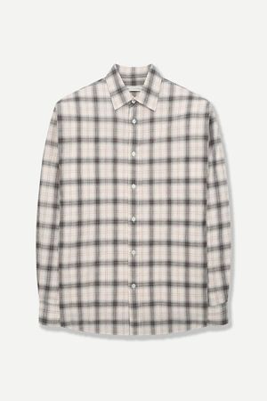 크리즈 체크 긴팔셔츠 BNFSBA624IV