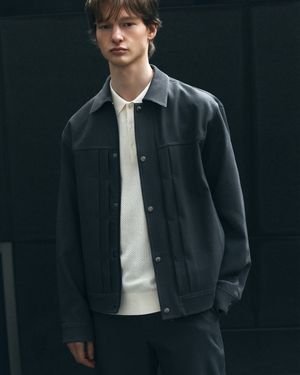 트윌 트러커 자켓 BNFSJP401GY