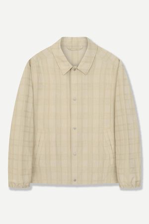 코튼린넨 체크점퍼 BNFSJP405BE