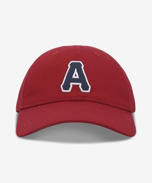 레터 자수 볼캡 - 레드 / AAPCPM5227XXQRDX