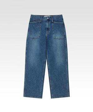 릴렉스드 클리프 데님 진스 인디고