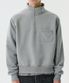 VINTAGE HALF ZIP-UP (MELANGE GRAY)