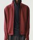 LIGHT UNIFORM ZIP-UP JERSEY (BURGUNDY)