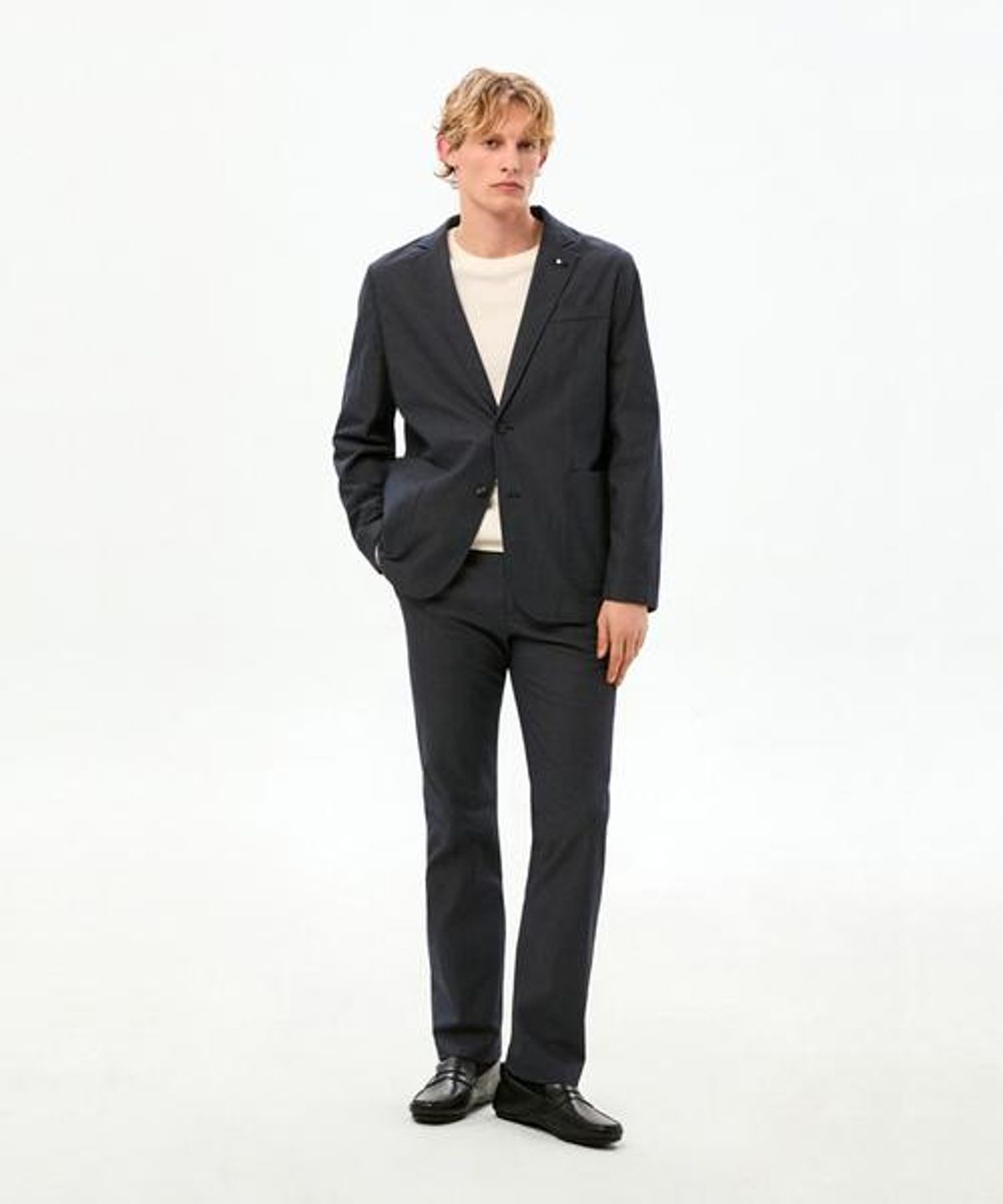타미힐피거(TOMMY HILFIGER) 덴톤 핏 가먼트다이 셋업 팬츠 (T12G0WPC791ML1DW5)