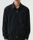 LOUNGE PIN STRIPE BLOUSON (BLACK)
