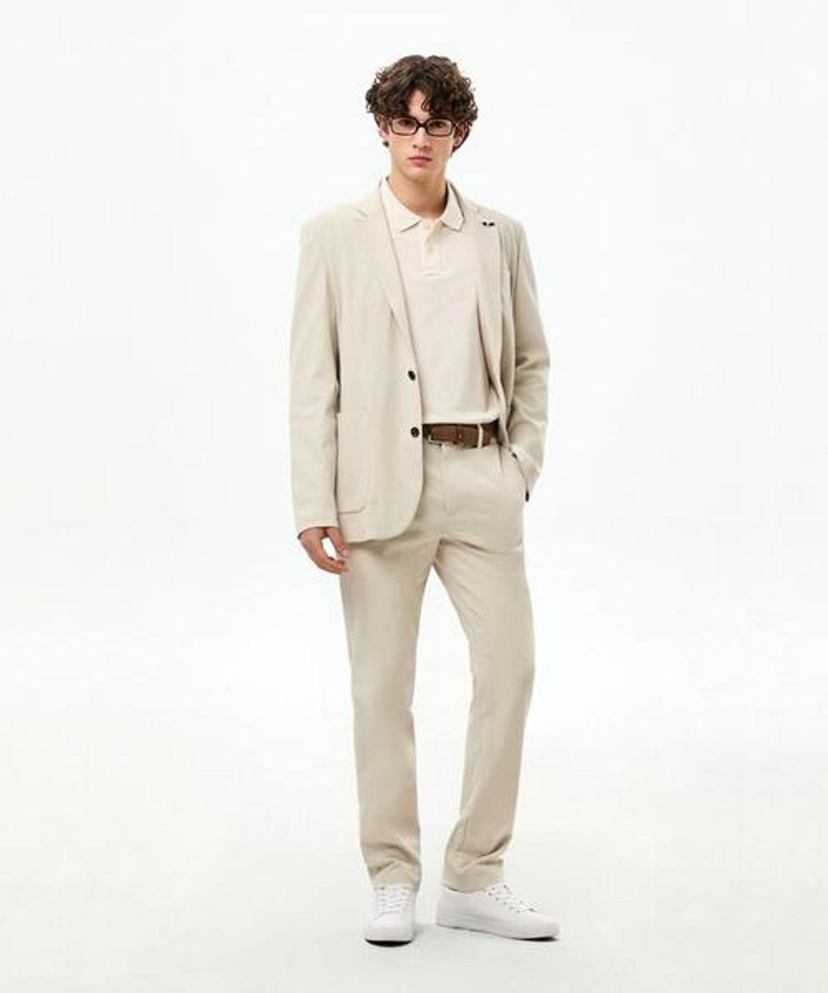 타미힐피거(TOMMY HILFIGER) 덴톤 핏 스프링 셋업 팬츠 (T12G0WPC792ML1AEG)