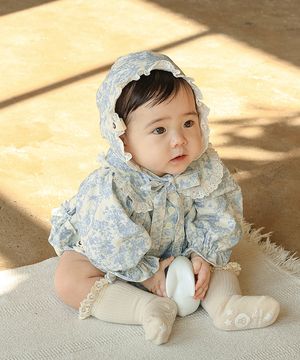 귀여운 아가 앨리스 친구는 토끼라죠 ver2 - 아기 프리미엄 바디슈트