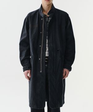 WASHED M65 FILED JACKET (BLACK)