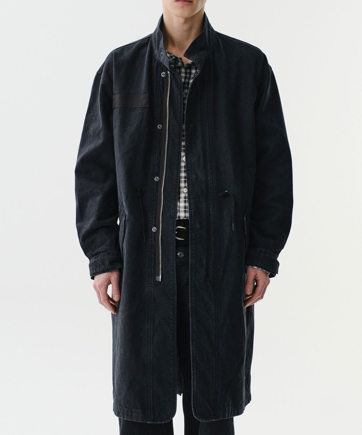다이브인(DIVEIN) WASHED M65 FIELD JACKET (BLACK)