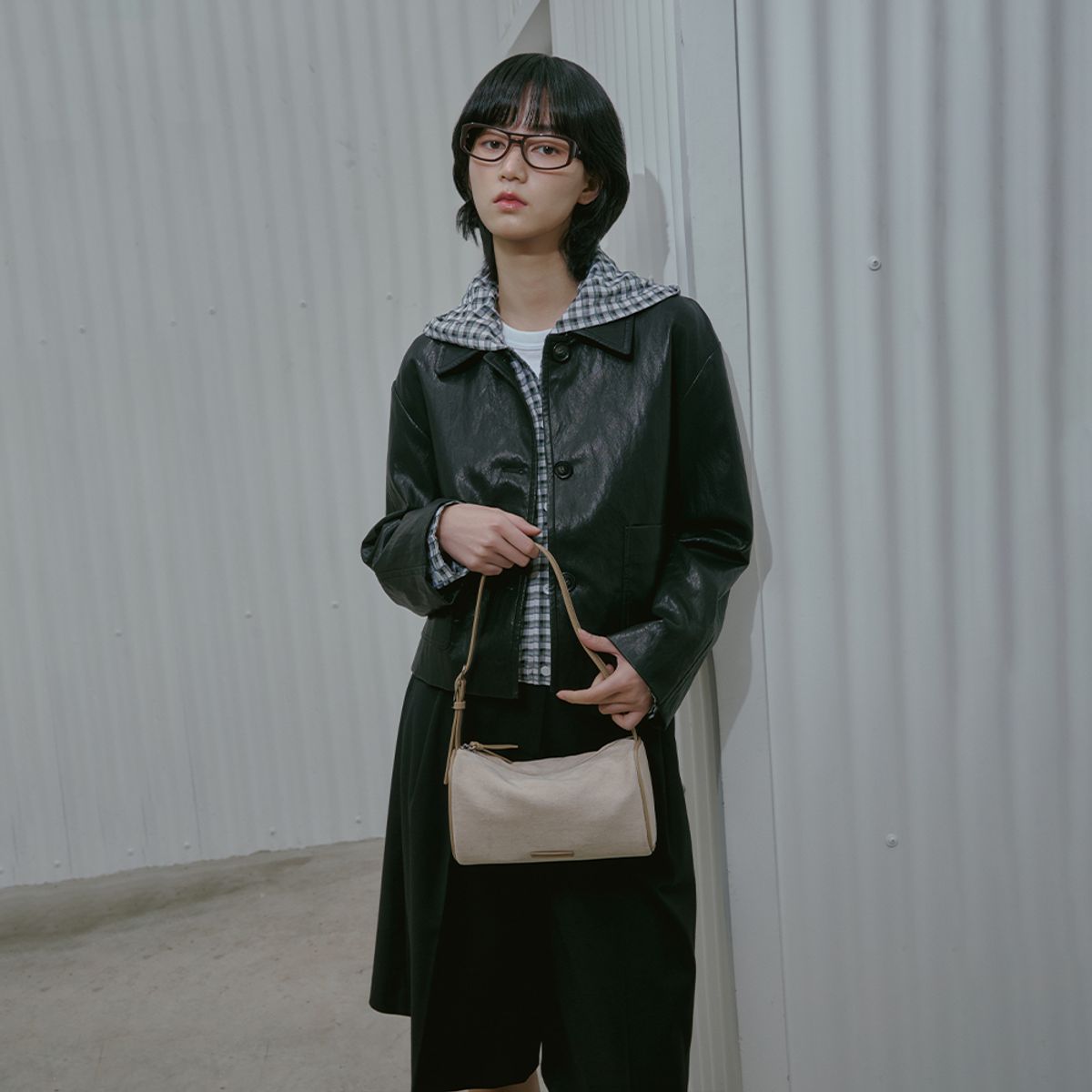 랩(LAP) EASY SUEDE CABIN BAG AS7AB230