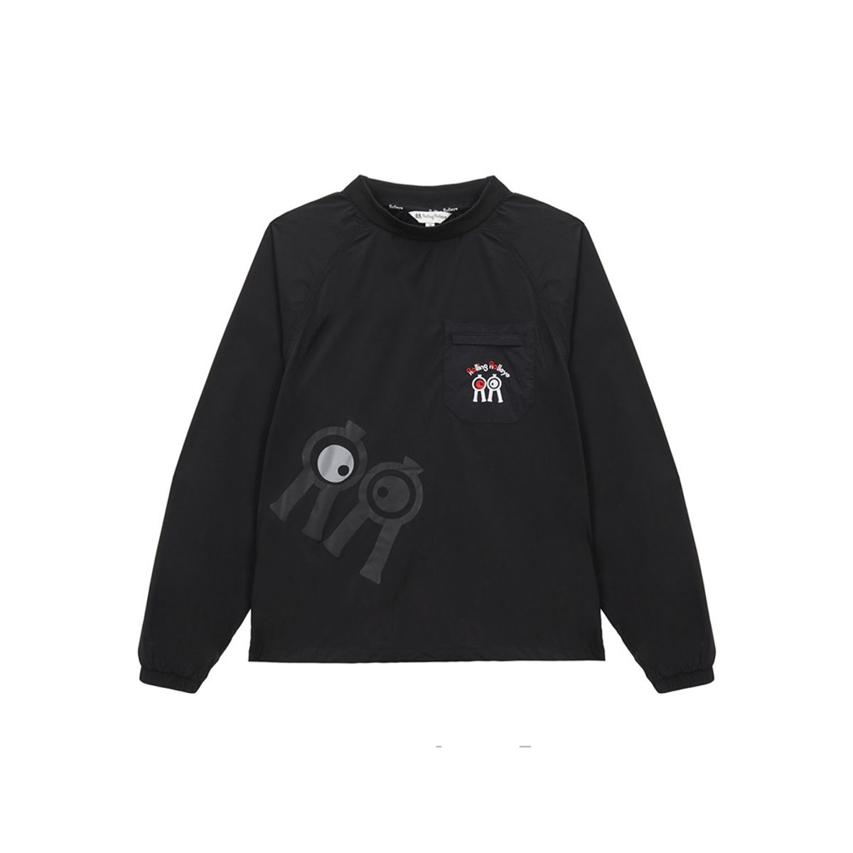 롤링롤라이(ROLLINGROLLEYE) 뉴 윈드브레이커 알파 블랙 New Windbreaker Alpha Black