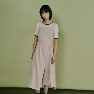 레이어드 랩 나시 원피스 AS1WO265