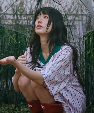 메리 클린핏 반팔 커플 파자마세트