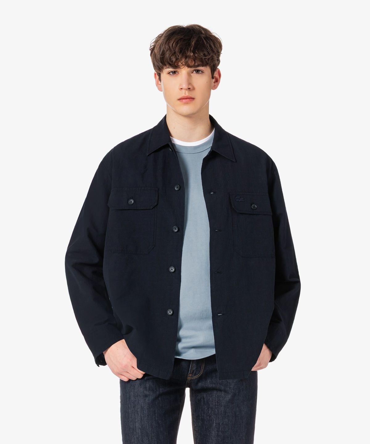 라코스테(LACOSTE) 남성 골조직 셔켓 CH329E-56G 166